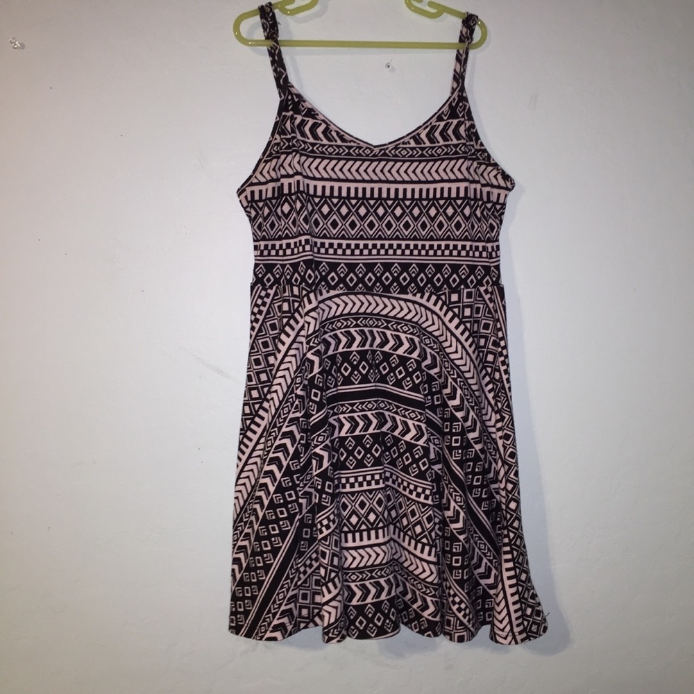 Black and White patterned sundress